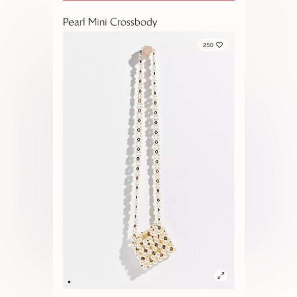 Pearl Mini Crossbody Bag by Free People - like new - sold out on their website! - Picture 1 of 4
